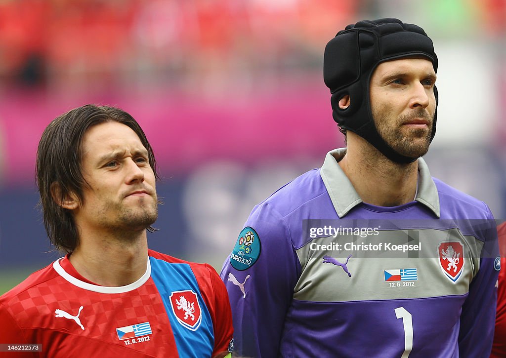 Greece v Czech Republic - Group A: UEFA EURO 2012