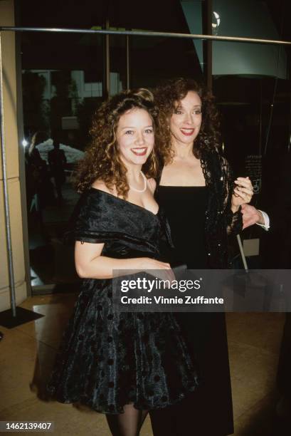 Dixie Nitcher Dixie Carter and her daughter attend an event, circa 1980s. News Photo ...