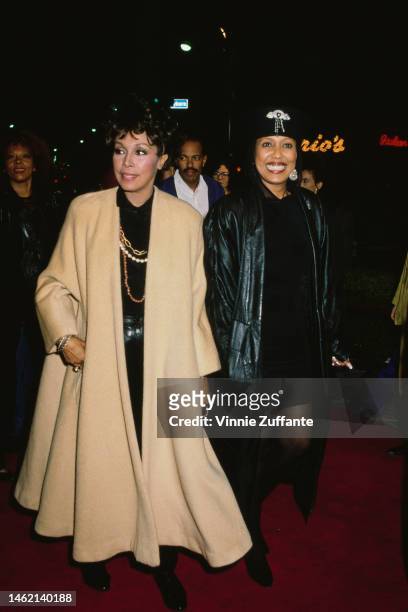 Diahann Carroll and Thelma Hopkins attend Carousel of Hope Ball Benefit at the Beverly Hilton Hotel in Beverly Hills, California, United States, 26th...