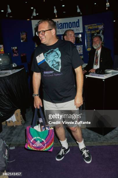 Drew Carey attends the Annual Video Software Dealers Association Convention and Expo, held at the Las Vegas Convention Center in Las Vegas, Nevada,...