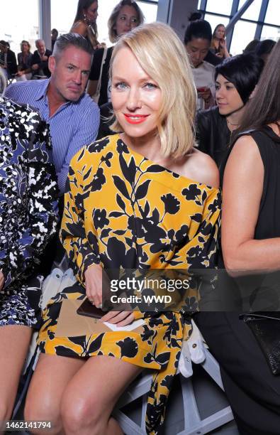 Naomi Watts in the front row