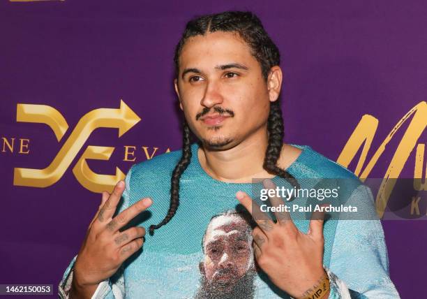 Xv Rapper Rapper Lit Papi attends the pre Grammy celebration of Women In Music ...