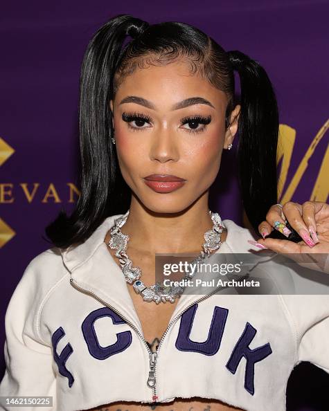 Cola Ray Rapper Rapper Coi Leray attends the pre Grammy celebration of Women In Music ...