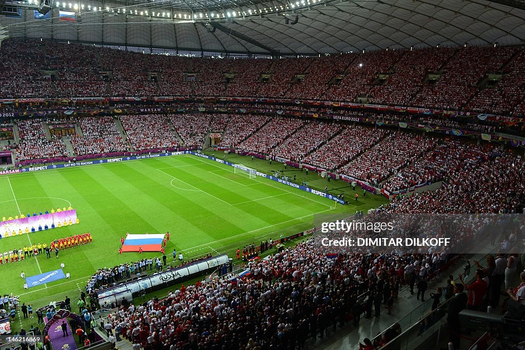 General view taken during the Euro 2012 