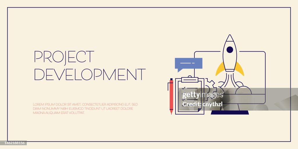 Development Related Project Development Related Vector Conceptual Illustration New Business ...