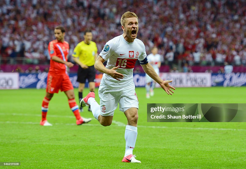 Poland v Russia - Group A: UEFA EURO 2012