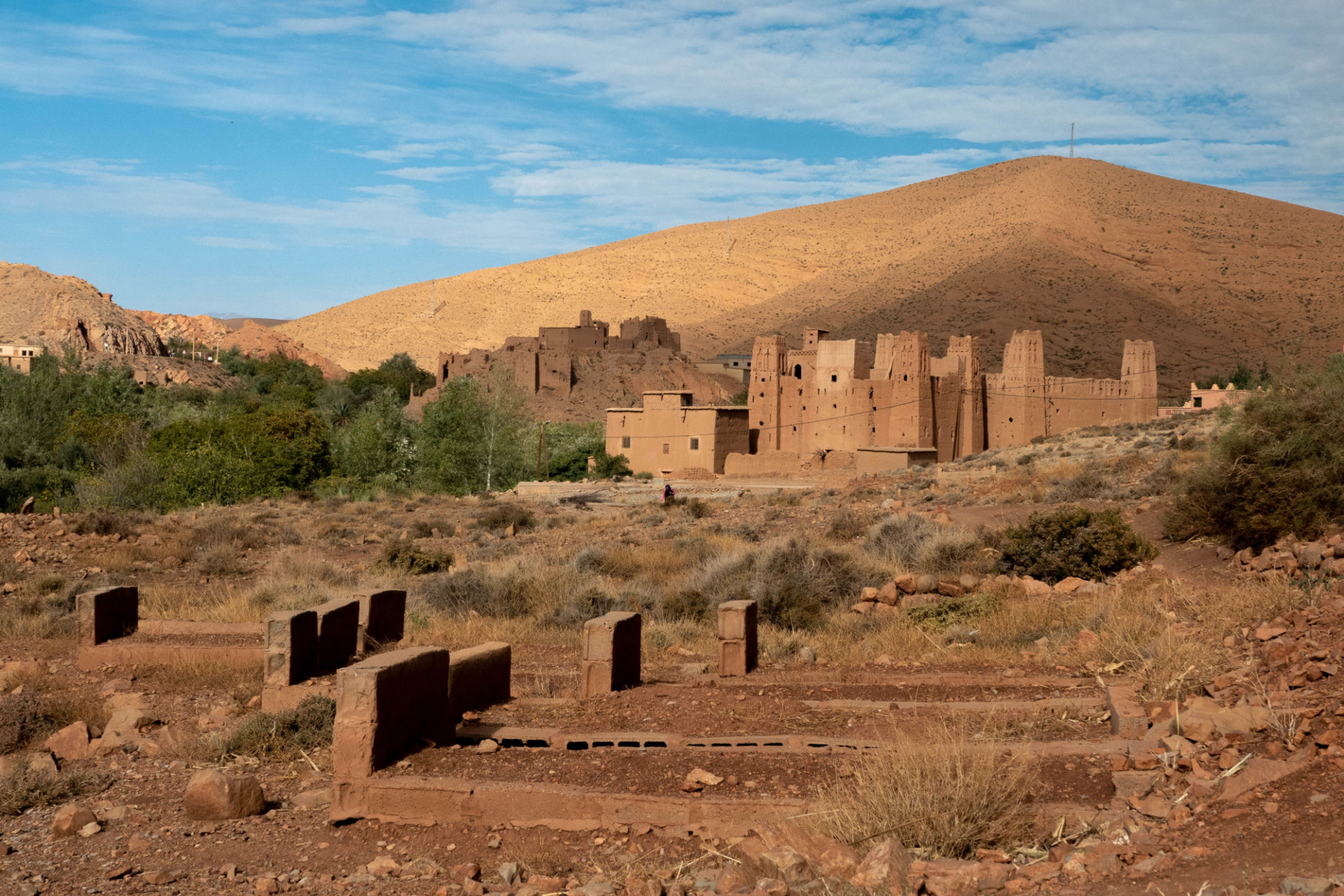 The Kasbah at the beginning of the Dades Valley (Aït Ouglif), Morocco The Kasbah at the beginning of the Dades Valley (Aït Ouglif), Morocco
