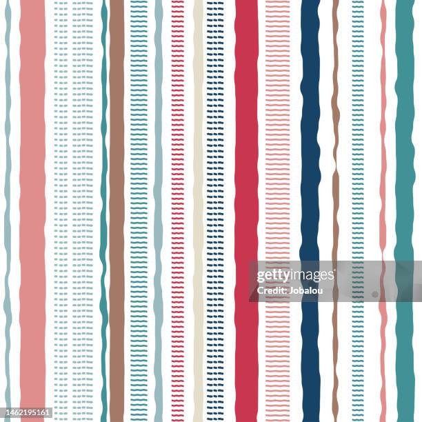 textured organic vertical lines stripes pattern - cloth store stock illustrations