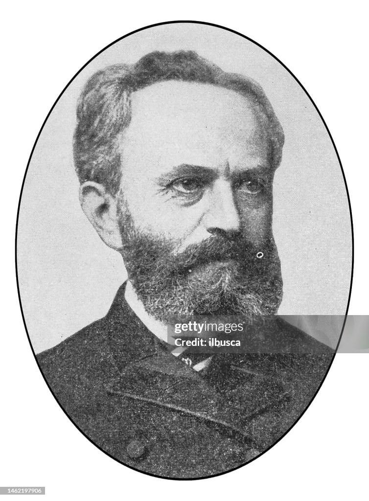 Portrait Of Notable New Yorkers Henry Rice High-Res Vector Graphic ...