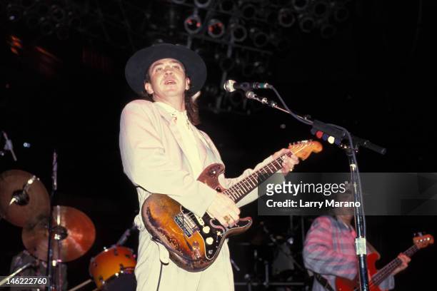 Stevie Ray Vaughan Double Trouble Performs At The Meadowlands Arena May ...
