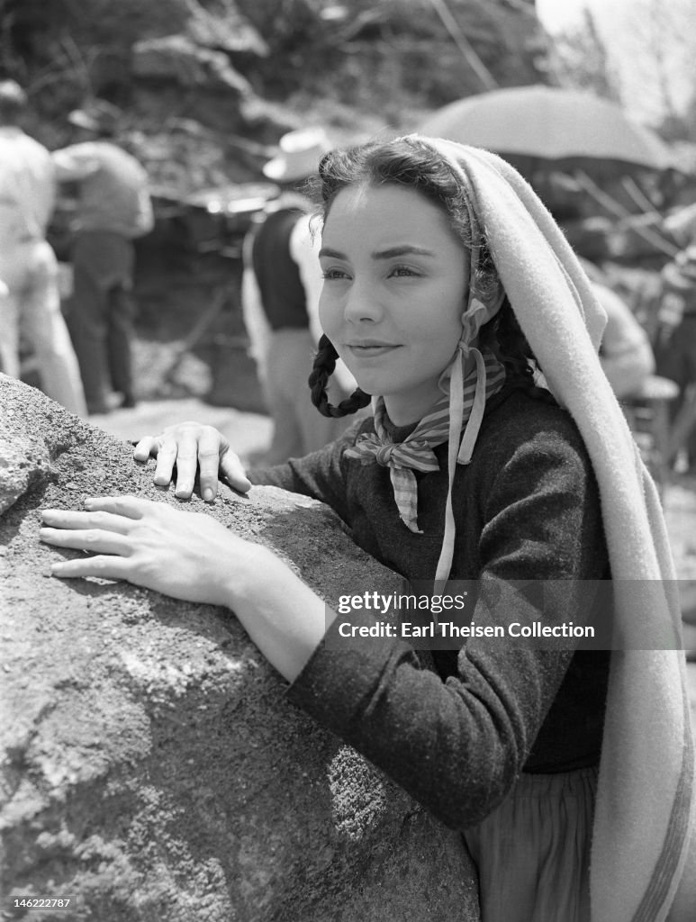 Jennifer Jones On the Set