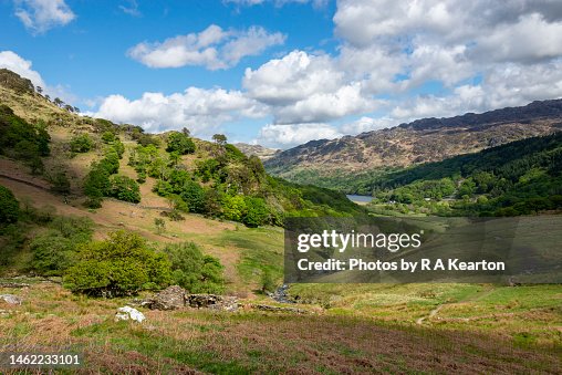 Snowdonia Spring A Sunny Spring Day In Snowdonia National Park North Wales Stock-Foto ...