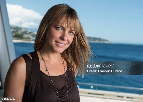 Arianne Zucker poses for a portrait session during the 52nd Monte Carlo TV Festival on June 12, 2012 in Monaco, Monaco.