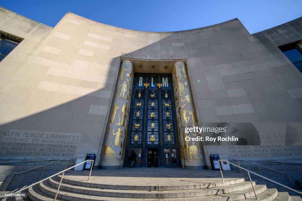 Central Library Building A view of the Central Library Building of the Brooklyn Public Library ...