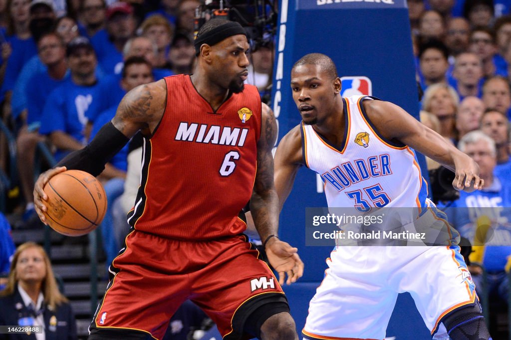 Miami Heat v Oklahoma City Thunder - Game One