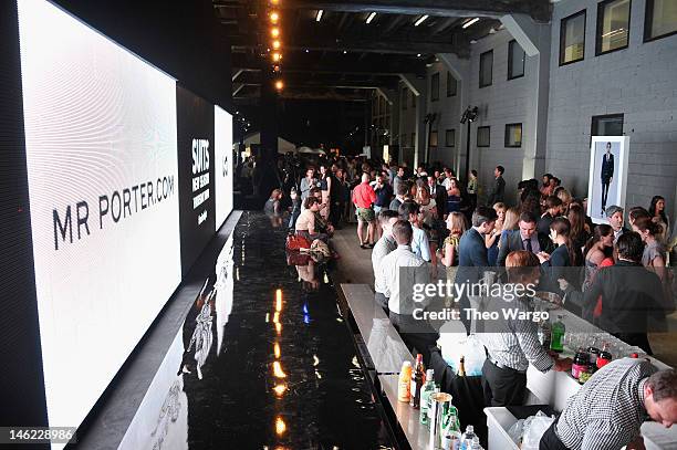 Guests attend USA Network and Mr Porter.com Present "A Suits Story" on June 12, 2012 in New York, United States.