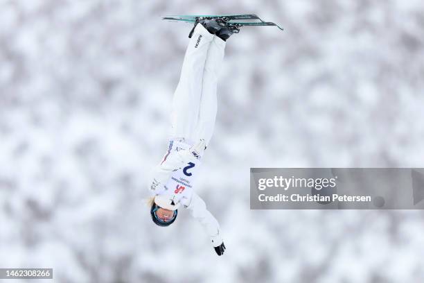 Danielle Scott of Team Australia competes during Women's Aerials Qualifications on day two of the Intermountain Healthcare Freestyle International...