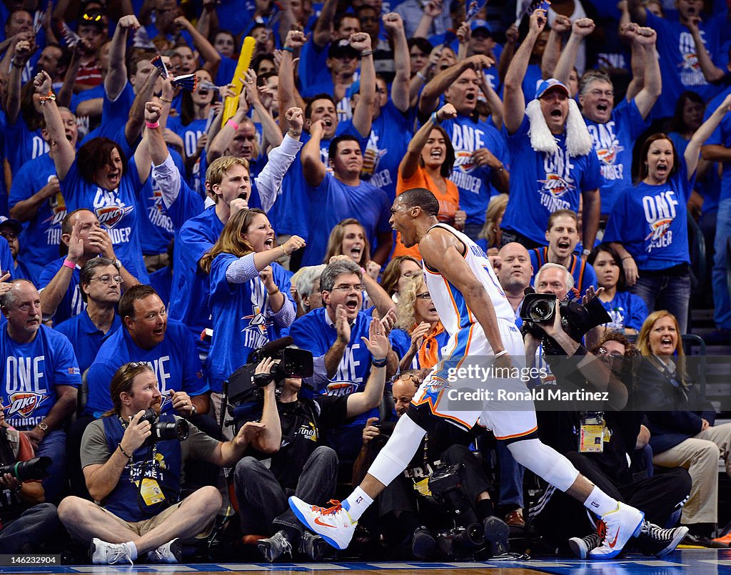 Miami Heat v Oklahoma City Thunder - Game One