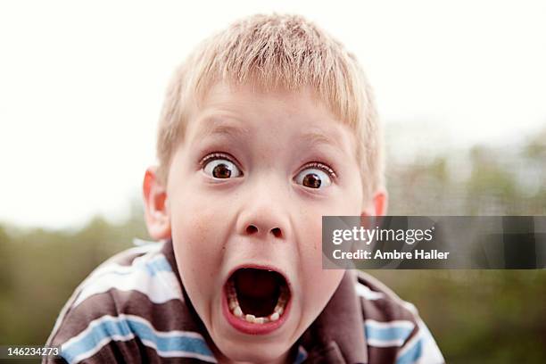 Shoking Look Boy With Look Of Shock High-Res Stock Photo - Getty Images