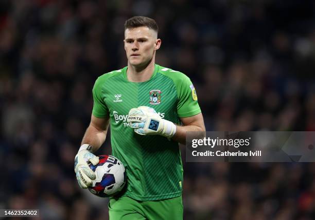 Ben Wilson of Coventry City during the Sky Bet Championship between West Bromwich Albion and Coventry City at The Hawthorns on February 03, 2023 in...