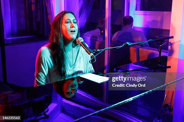 Vanessa Carlton performs at ExactTarget Plus Party at XVI on June 12, 2012 in New York City.