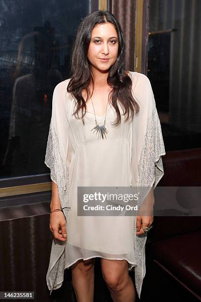 Singer Vanessa Carlton attends ExactTarget Plus Party Featuring at XVI on June 12, 2012 in New York City.