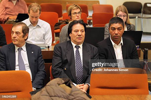 Former Brazilian football player Giovane Elber attends the trial of Breno Vinícius Rodrigues Borges, so called Breno, former player of German...