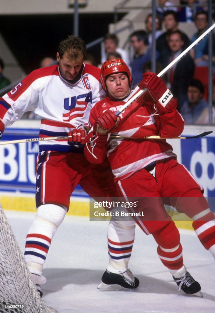 1987 Canada Cup:  Soviet Union v United States