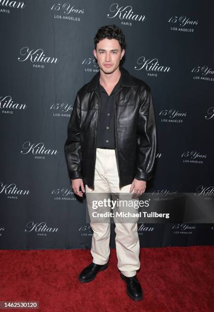 Gavin Leatherwood attends the Kilian Paris GRAMMY party at Raspoutine on February 03, 2023 in West Hollywood, California.