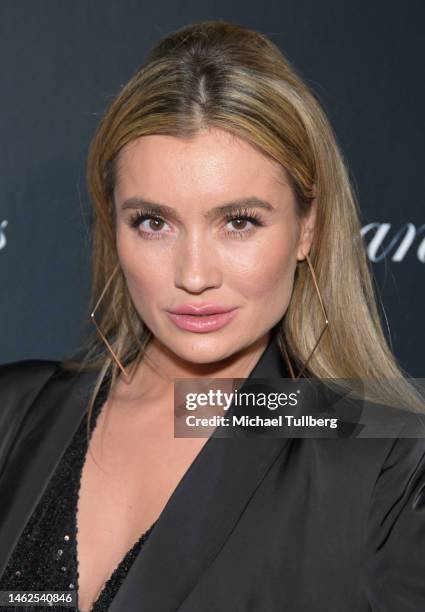 Marta Krupa attends the Kilian Paris GRAMMY party at Raspoutine on February 03, 2023 in West Hollywood, California.