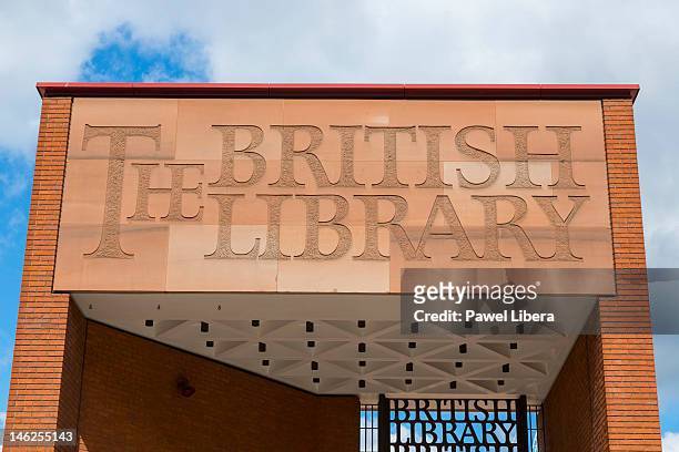 british library, london, england, uk - british library stock-fotos und bilder