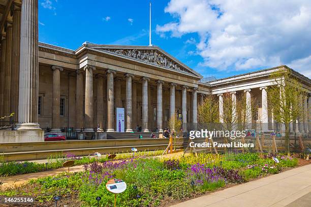 british museum, london, uk - british museum stock pictures, royalty-free photos & images
