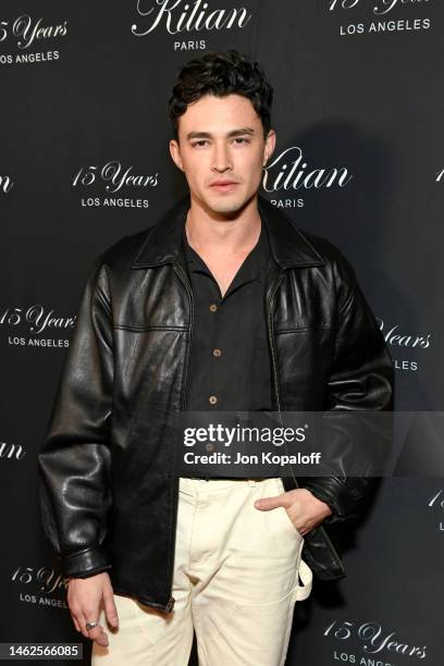 Gavin Leatherwood attends the Kilian Paris Celebrates Its 15th Anniversary During GRAMMYs Weekend at Raspoutine on February 03, 2023 in West...