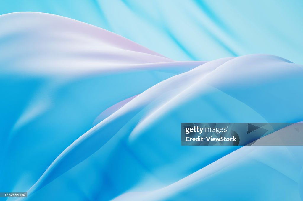 C4D style silk illustrations