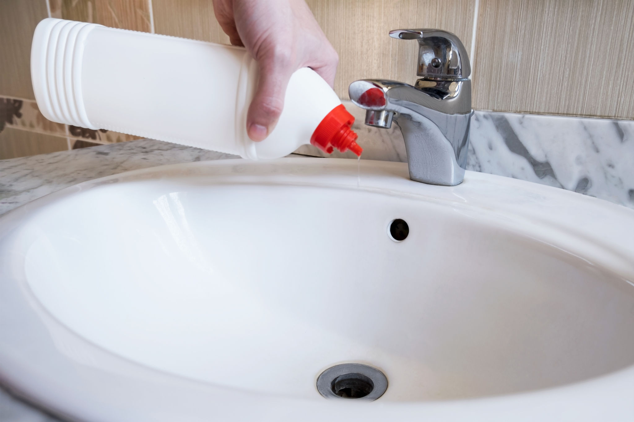 chemical drain cleaner