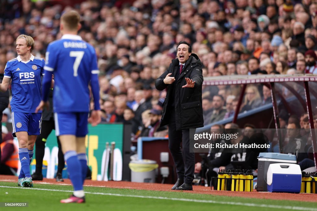 Aston Villa v Leicester City - Premier League