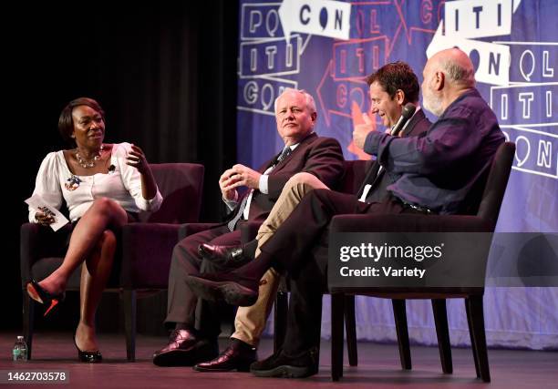 Joy Reid, Bill Kristol, Mark Updegrove and Rob Reiner