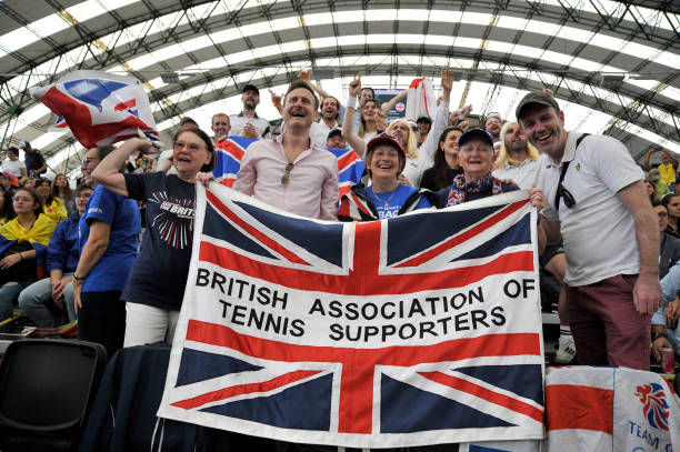 COL: Colombia v Great Britain - Davis Cup 2023 Round 1: Day 2