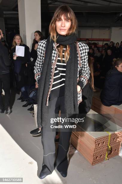 Caroline de Maigret in the front row