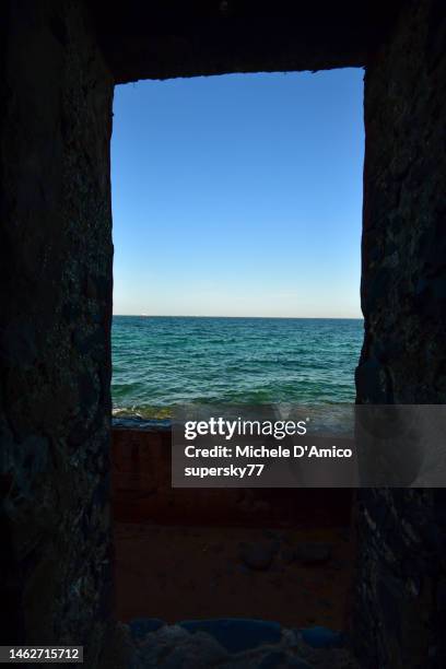 view on the atlantic ocean - senegal landscape stock pictures, royalty-free photos & images