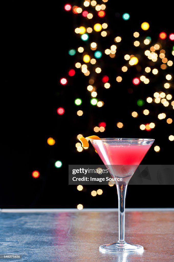 Cosmopolitan cocktail