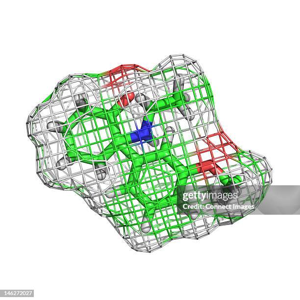 methoxetamine molecule - ketamine stock pictures, royalty-free photos & images