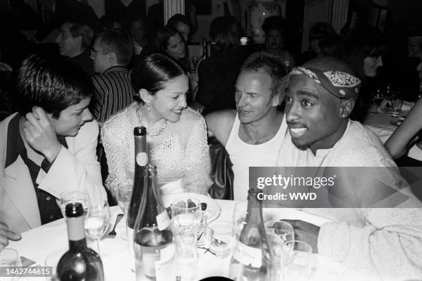 Ingrid Casares, Madonna, Sting and Tupac Shakur