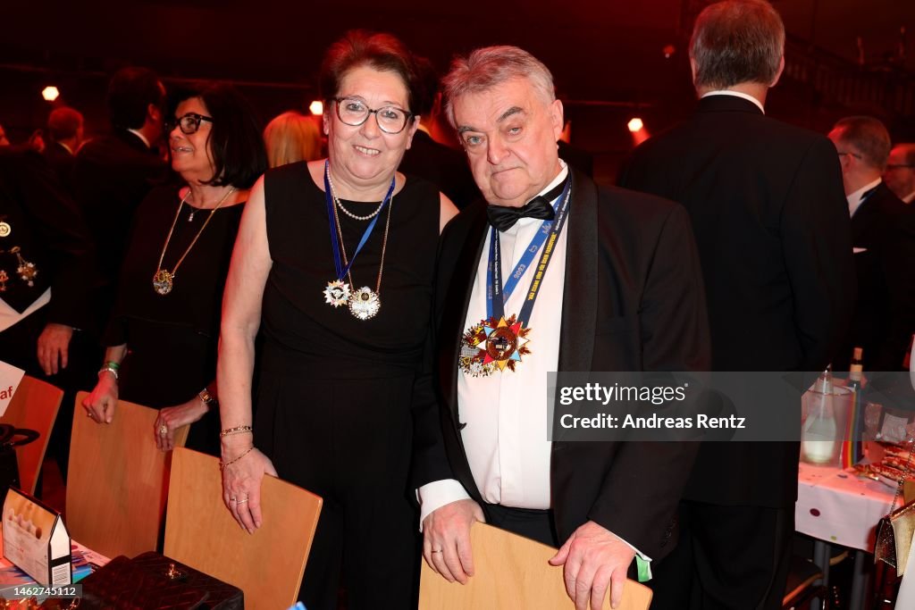 Reul Herbert Reul and his wife Gundula Reul attend the