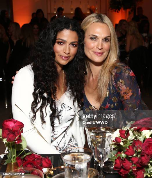 Camila Alves and Molly Sims in the front row