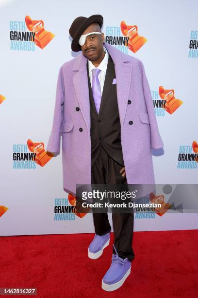 Slick Rick "The Ruler" attends the Recording Academy's 2023 Special Merit Awards Ceremony at the Wilshire Ebell Theatre on February 04, 2023 in Los...