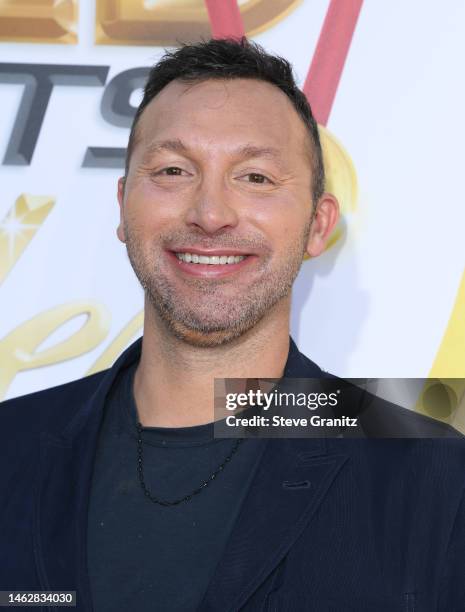 Ian Thorpe arrives at the 2023 Gold Meets Golden 10th Anniversary Year Event at Virginia Robinson Gardens on February 04, 2023 in Beverly Hills,...