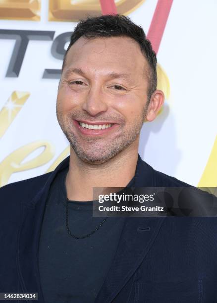 Ian Thorpe arrives at the 2023 Gold Meets Golden 10th Anniversary Year Event at Virginia Robinson Gardens on February 04, 2023 in Beverly Hills,...