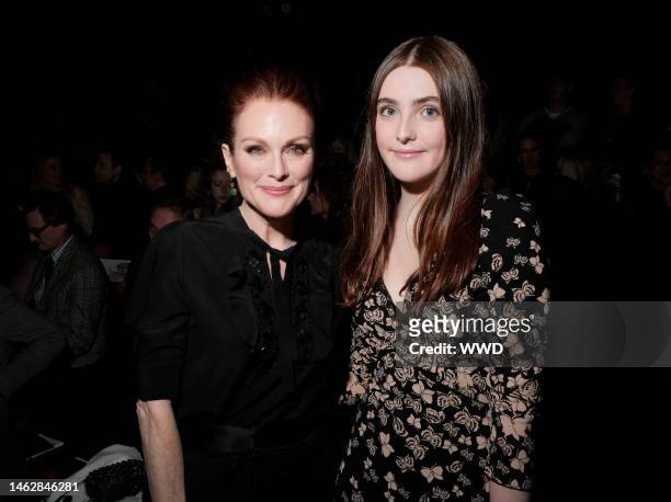 Julianne Moore and Liv Freundlich in the front row