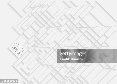 White Abstract Rectangular Shape Abstract White Rectangle Background Geometric Texture Pattern For ...